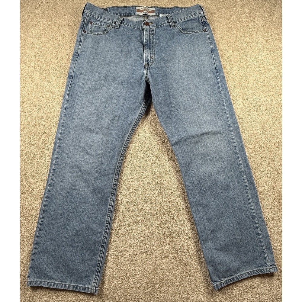 Authentics Levi Strauss Straight Leg Mens Jeans 36x30 Blue‎ Denim